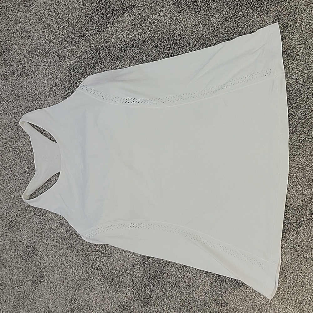 Lululemon athletica size 10 white tank top